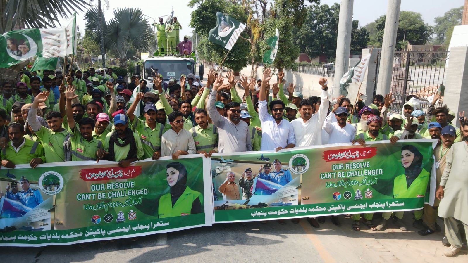 District Official & Citizen Solidarity Walk